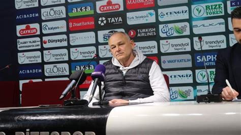 Fahrudin Omerovic: "İstediğimiz oyunu oynadık, sonuç olarak da 1 puan aldık"